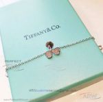 AAA Replica Tiffany Paper Flowers Diamonds Bracelet Price